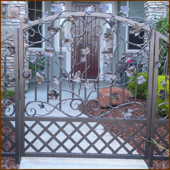 Wrought Iron Garden Gates, Courtyard Gates