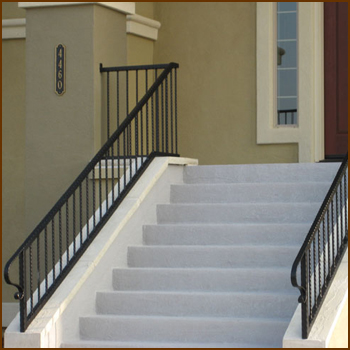 Exterior Iron Railing Sacramento