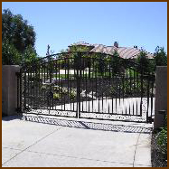 Wrought Iron Driveway Gates Sacramento